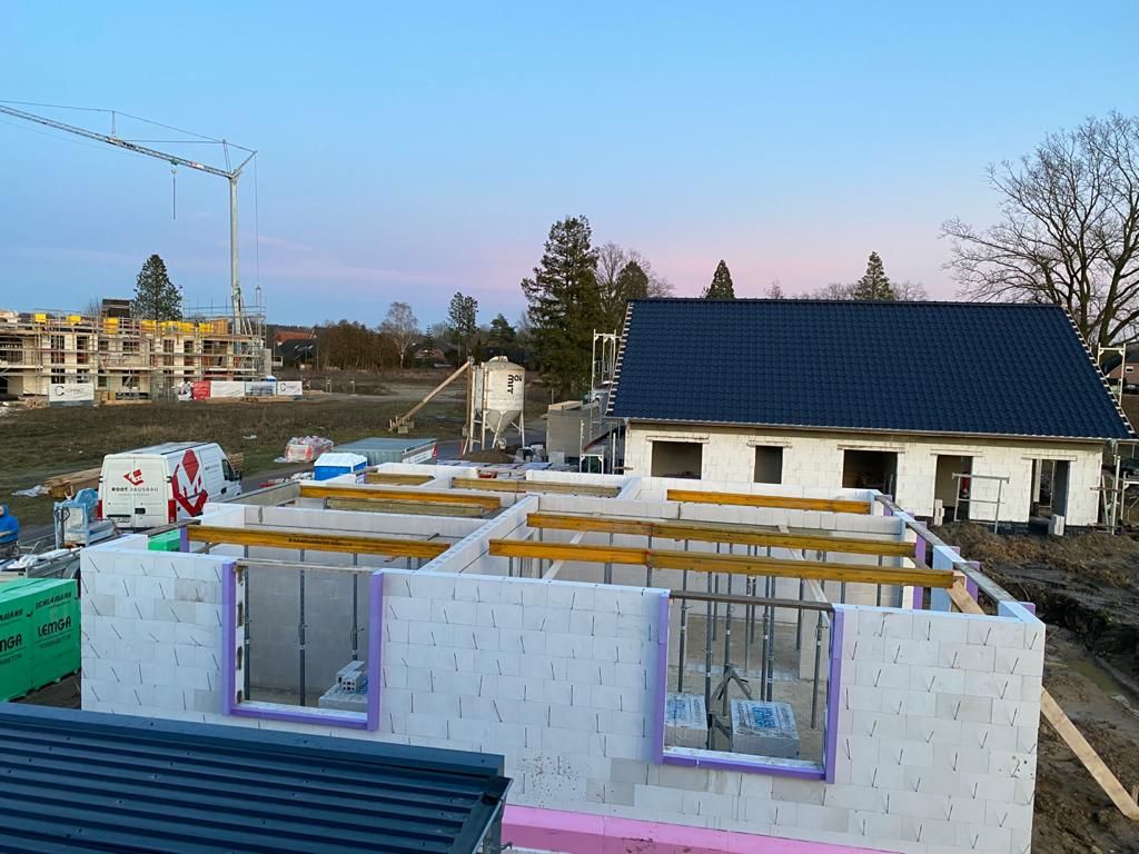 Einfamilienhaus- gebaut mit Root Hausbau - Neubau und Sanierung im Heidekreis und Umgebung Hamburg, Hannover und Bremen